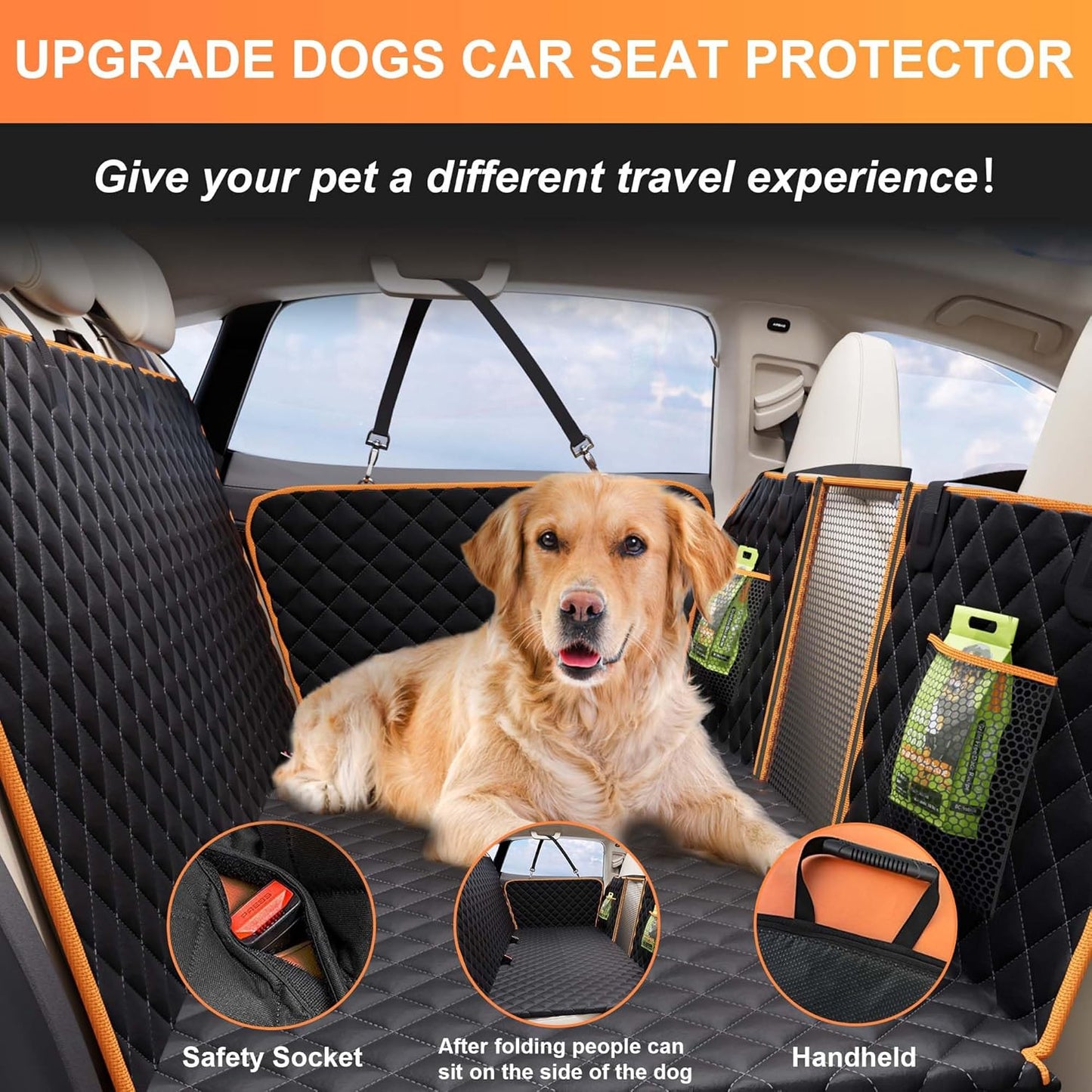 Car Seat Extender for Dogs