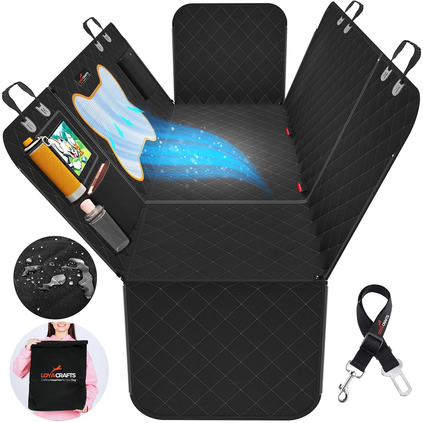 Car Seat Extender for Dogs